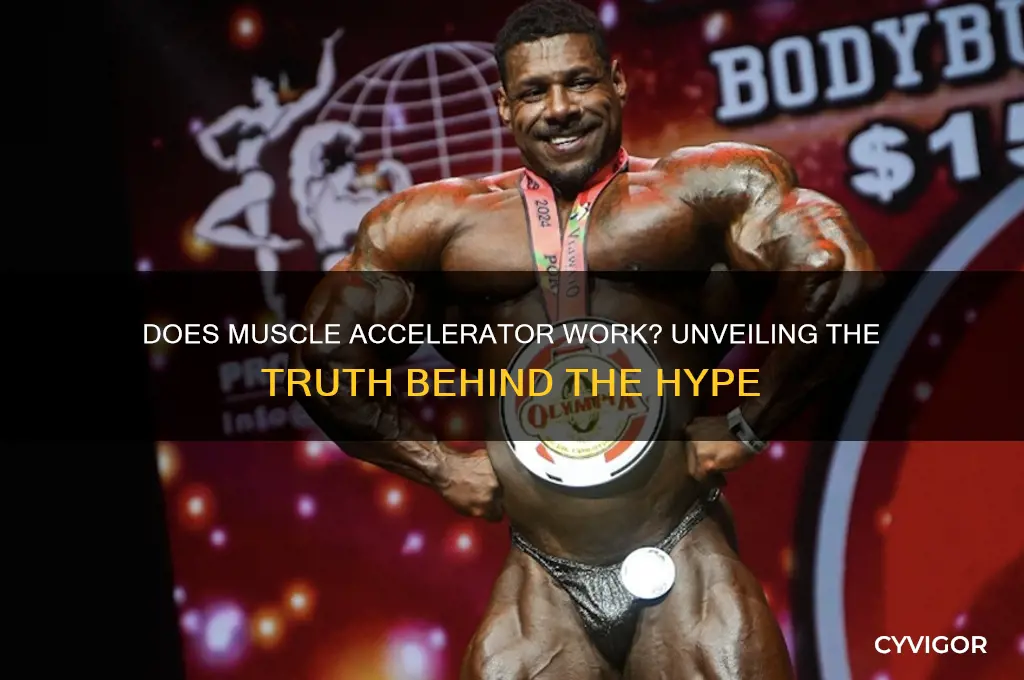 does muscle accelerator work