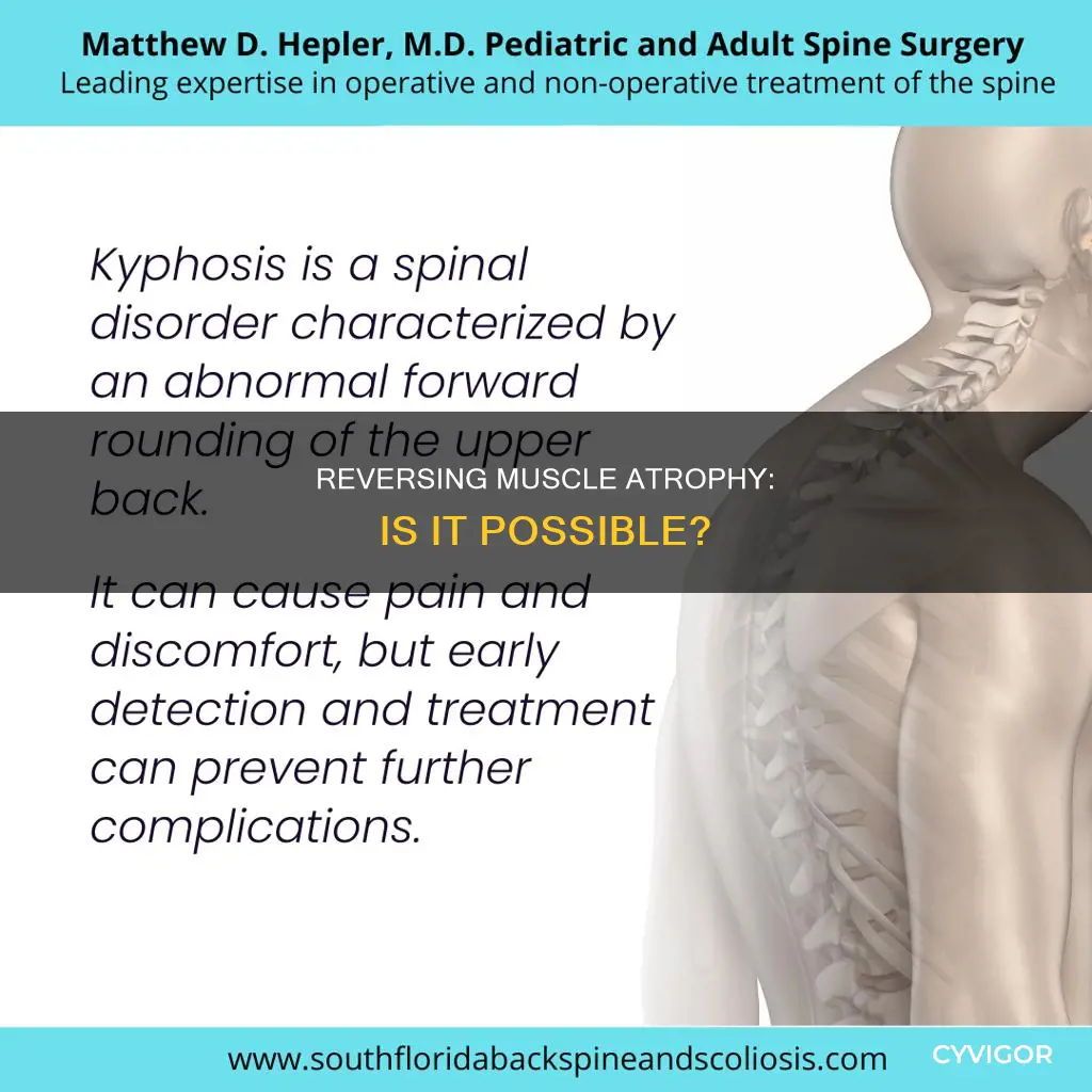 does muscle atrophy reversible