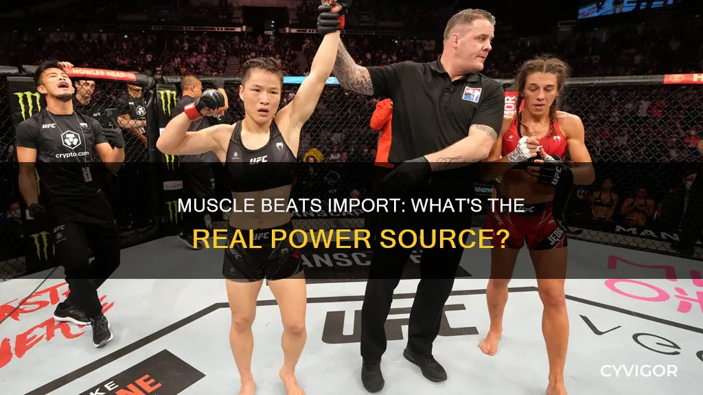 does muscle beats import