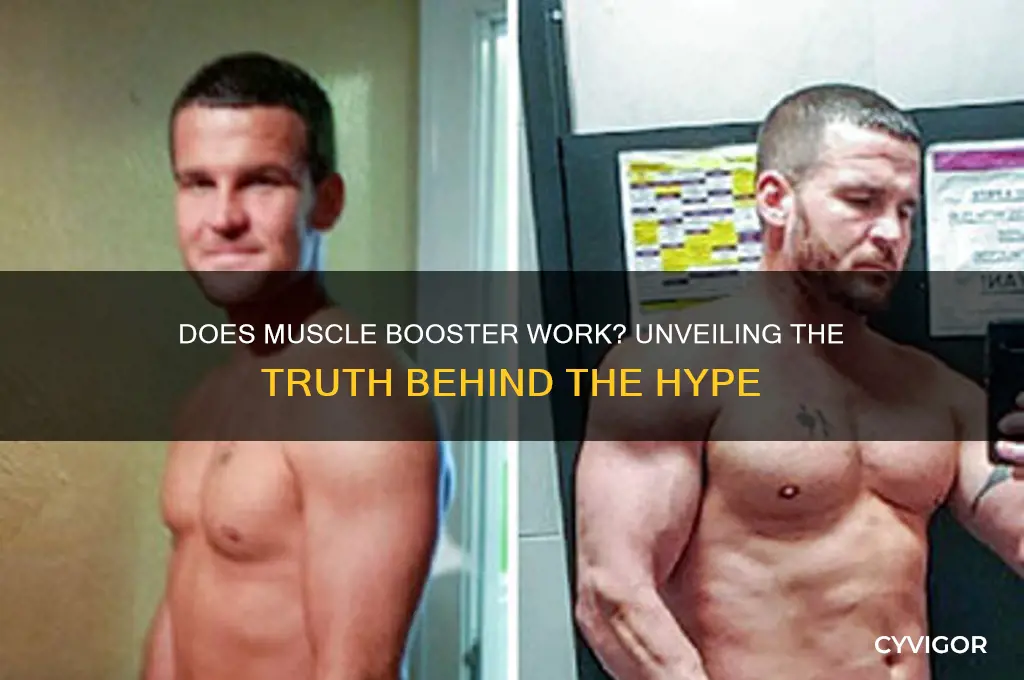 does muscle booster work