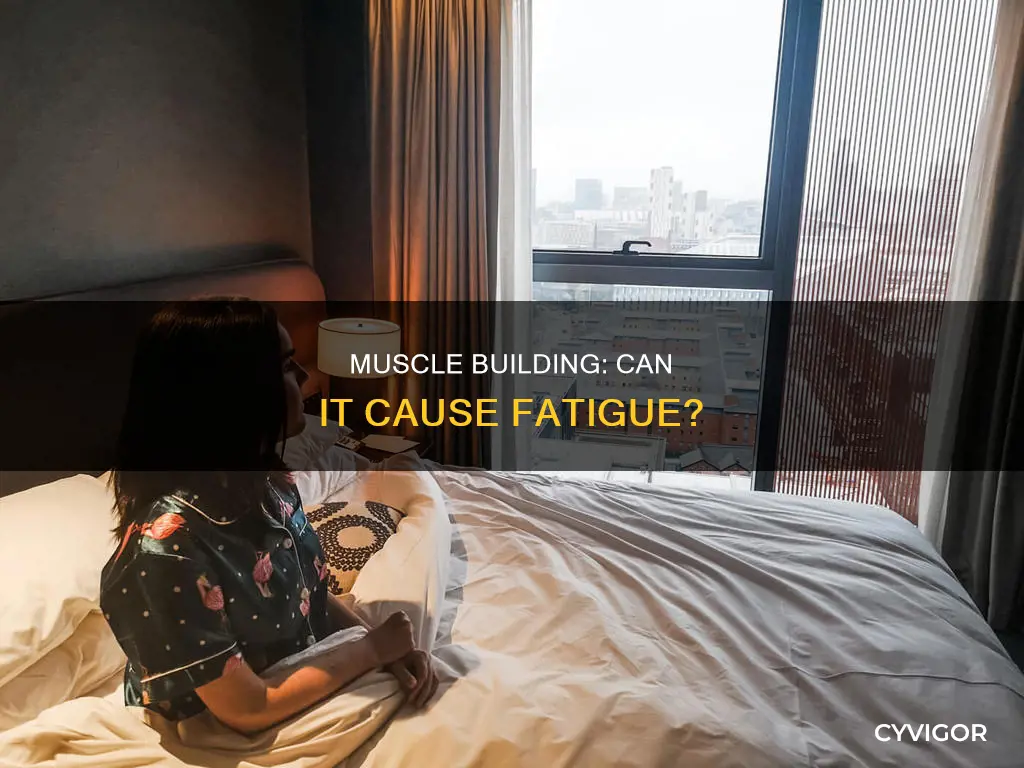 does muscle building cause fatigue