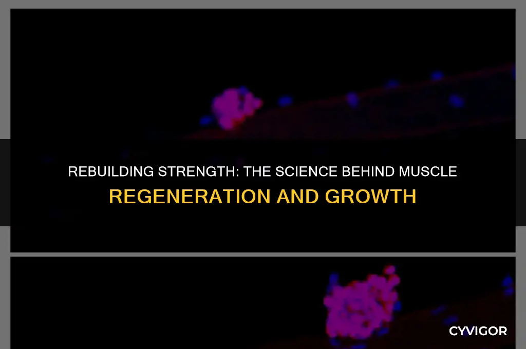 does muscle grow back