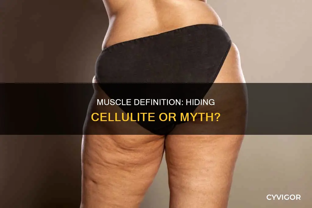 does muscle hide cellulite
