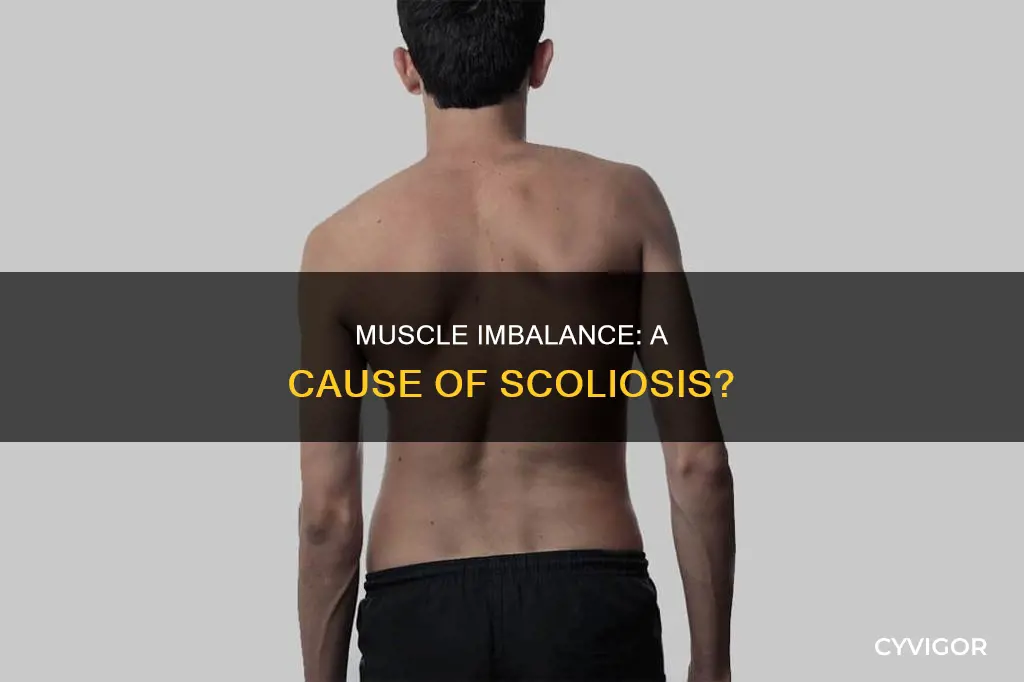 does muscle imbalance cause scoliosis