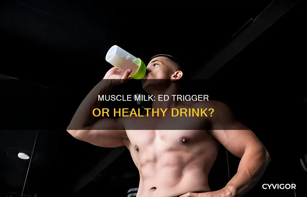 does muscle milk cause erectile dysfunction