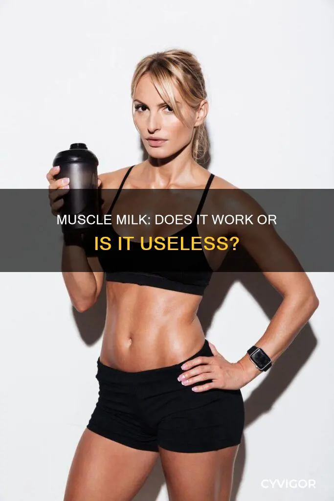 does muscle milk do anything