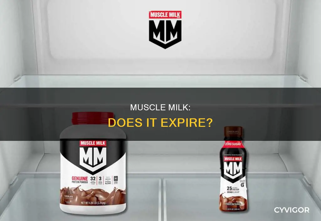 does muscle milk expire