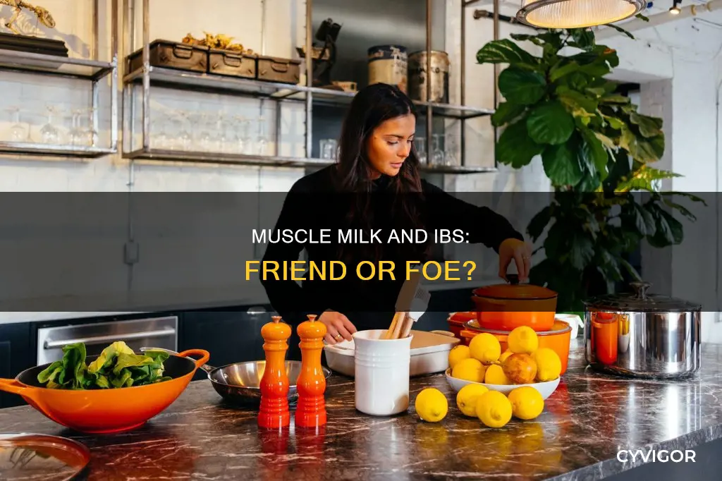 does muscle milk flare ibs