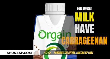 Muscle Milk Mystery: Carrageenan Content Under the Spotlight