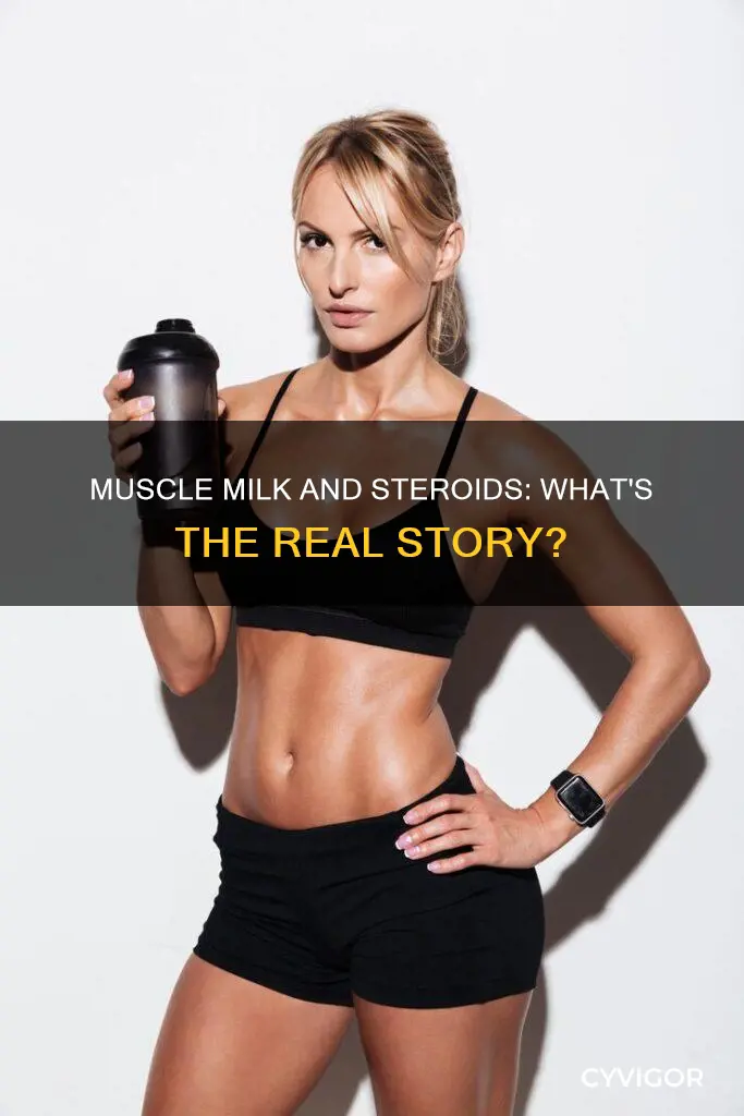 does muscle milk have steroids