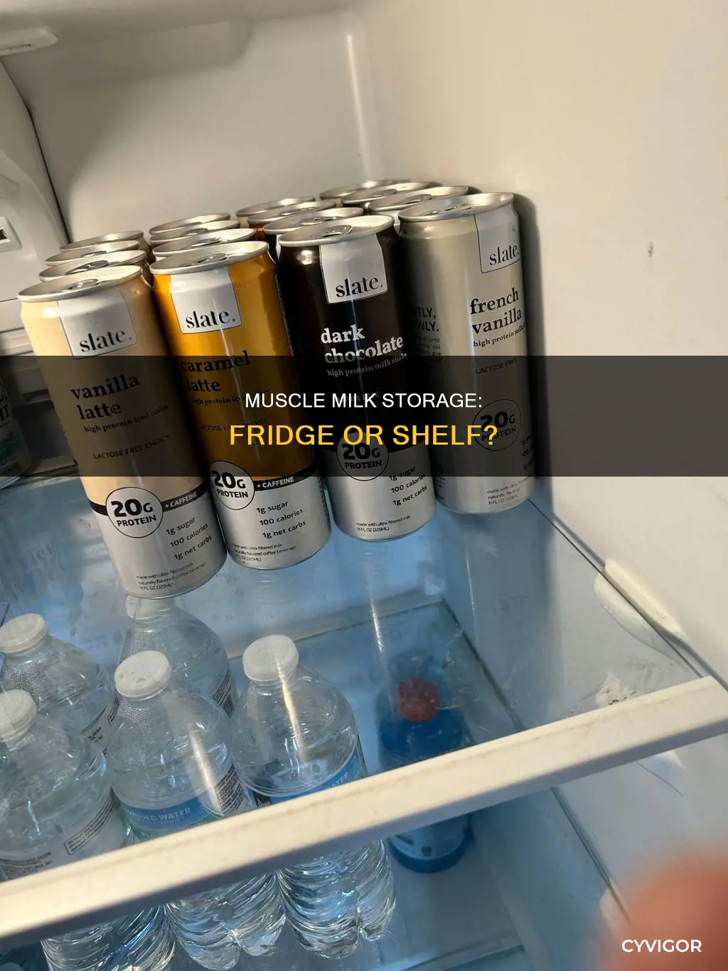 does muscle milk need refrigeration