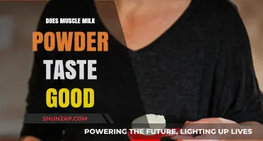 Does Muscle Milk Powder Taste Good? A Flavor Review