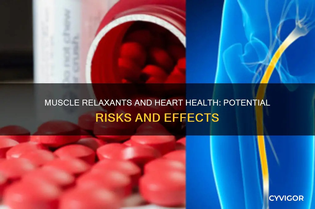 does muscle relaxant affect the heart
