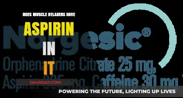 Do Muscle Relaxers Contain Aspirin? Unraveling the Ingredients and Uses
