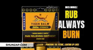 Muscle Rubs: Burning Sensation or Soothing Solution?
