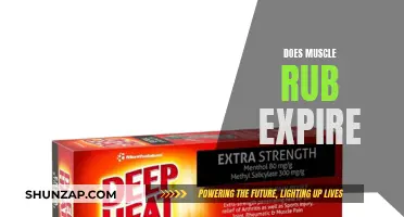 Muscle Rub: Does It Expire?