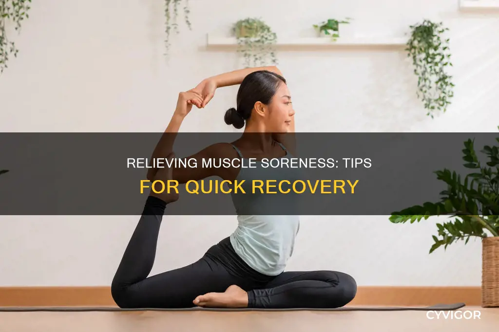 does muscle soreness go away