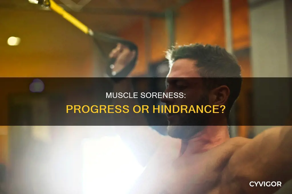 does muscle soreness mean progress