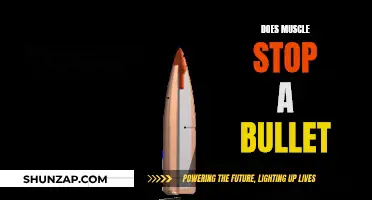 Bullets and Muscles: Can Muscles Stop Bullets?