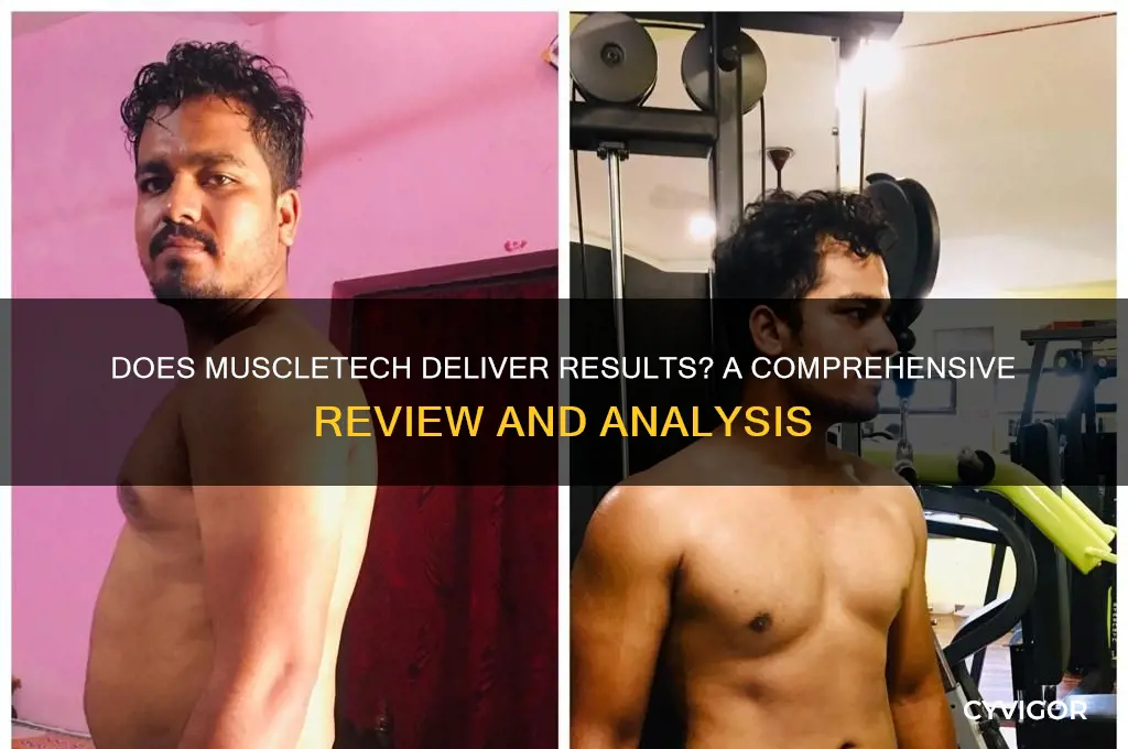 does muscle tech work