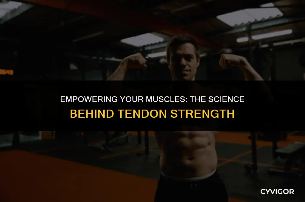 does muscle tendon get stronger
