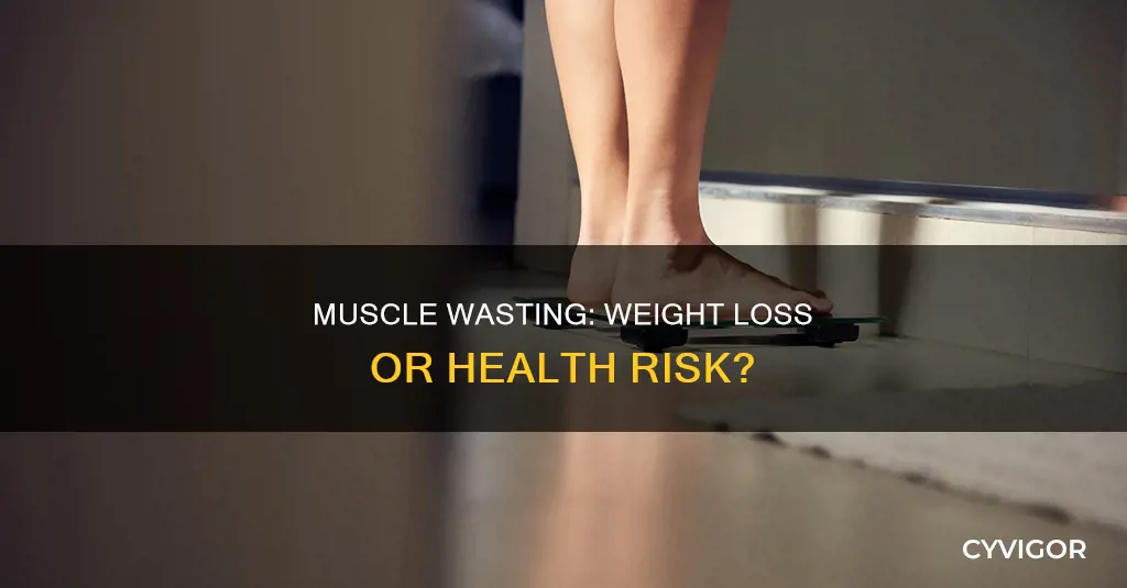 does muscle wasting cause weight loss