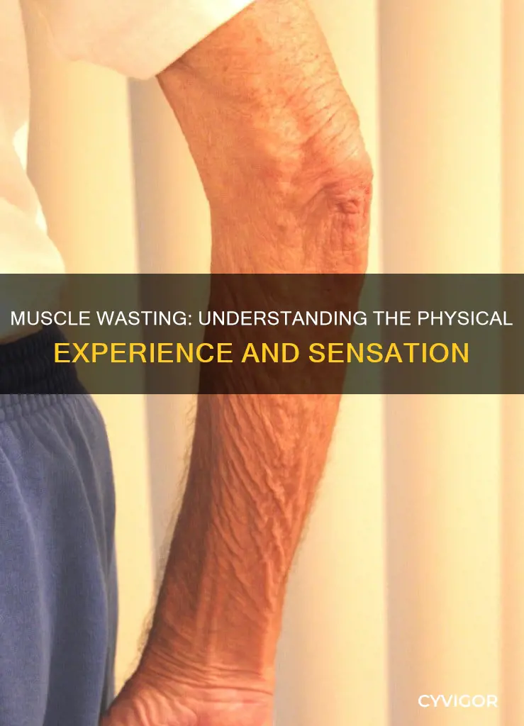 does muscle wasting feel like