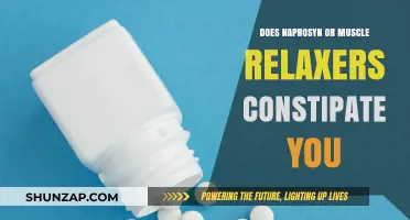 Naprosyn vs. Muscle Relaxers: Which Causes Constipation?