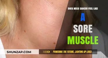 Neck Cancer vs. Sore Muscle: Recognizing Symptoms and Seeking Help