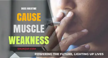Nicotine's Impact: Muscle Weakness and Fatigue