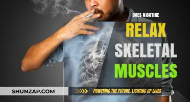 Nicotine's Impact: Does It Relax Skeletal Muscles or Cause Tension?