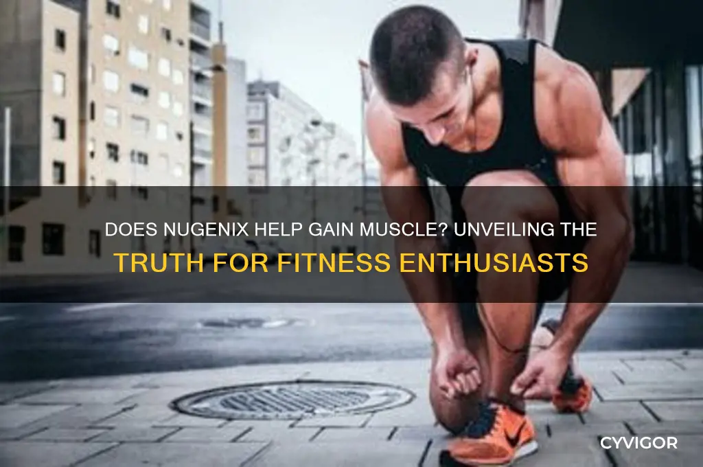 does nugenix help gain muscle