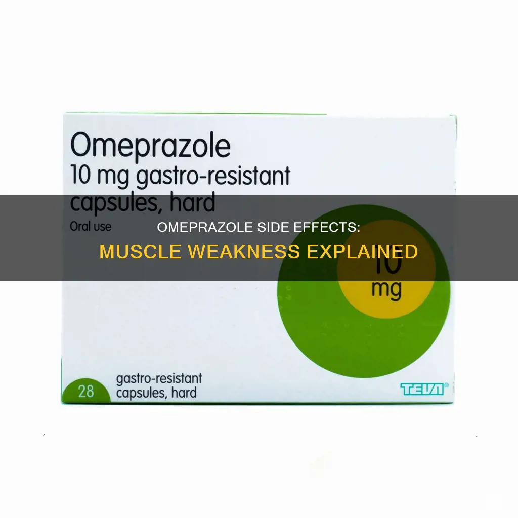 does omeprazole cause muscle weakness
