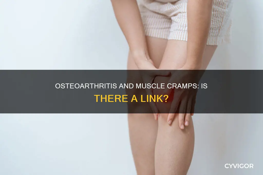 does osteoarthritis cause muscle cramps