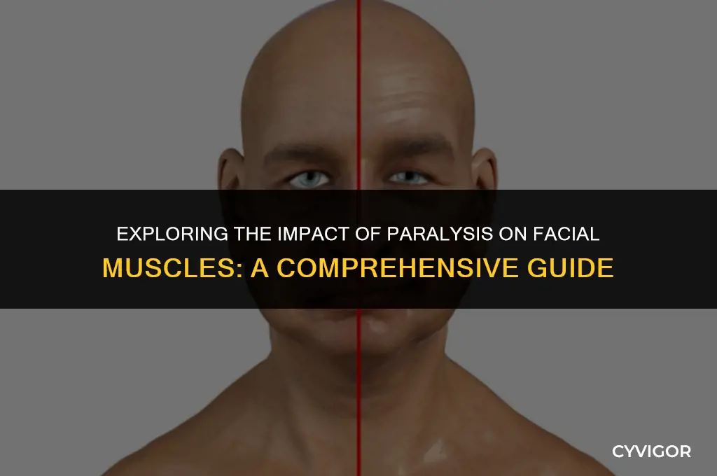 does paralysis affect face muscles
