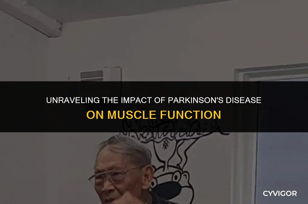 does parkinson disease affect muscles