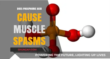 Phosphoric Acid: Muscle Spasms and You