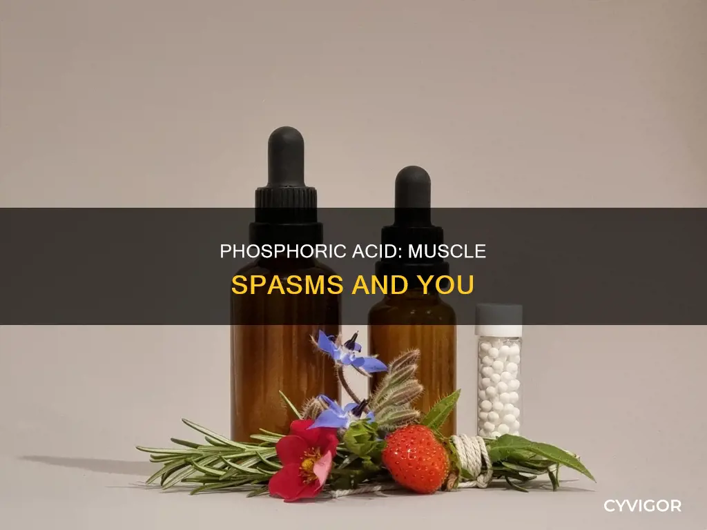 does phosphoric acid cause muscle spasms