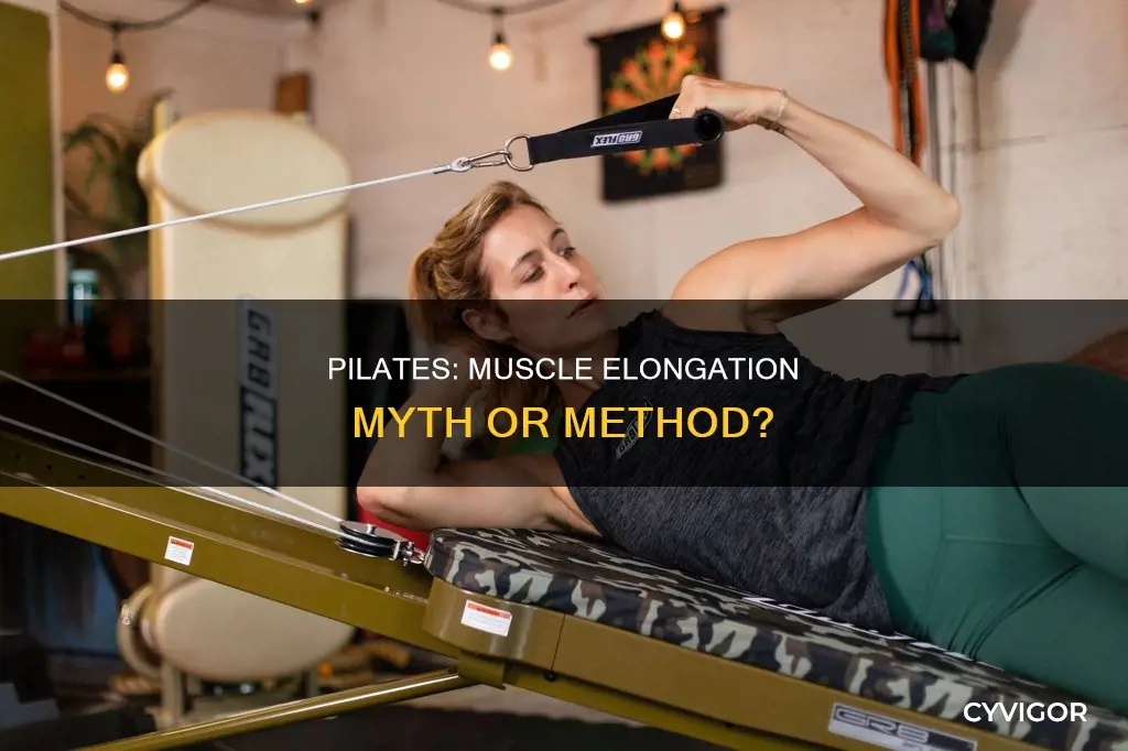 does pilates actually elongate muscles