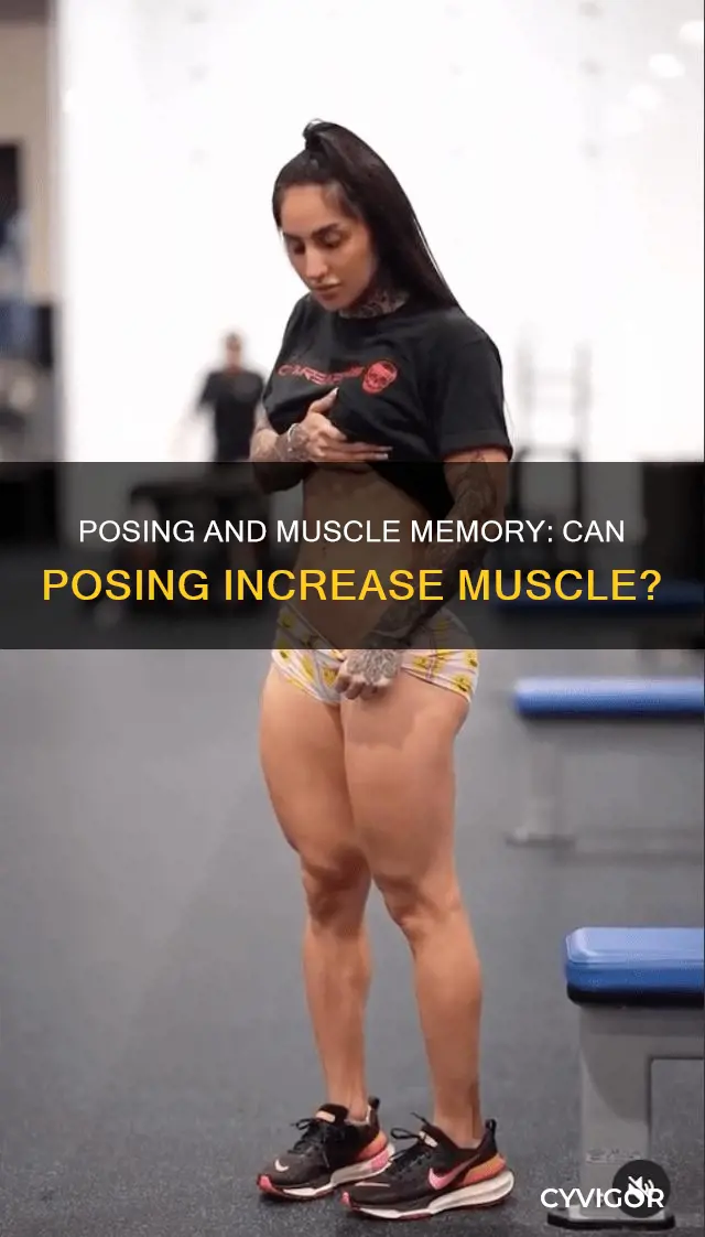 does posing increase muscle