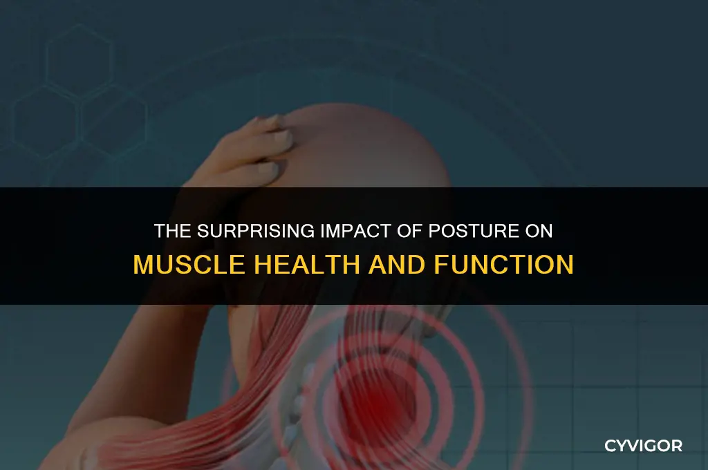 does posture affect your muscles