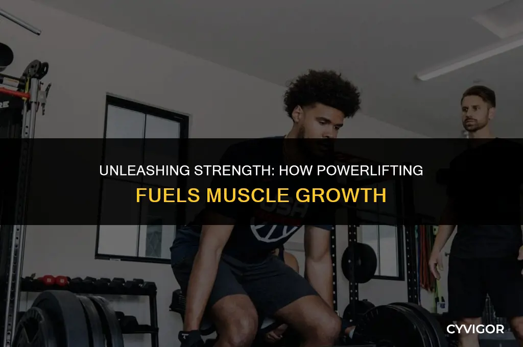 does powerlifting build muscle