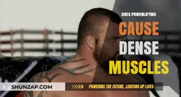 Powerlifting: Dense Muscles or Just Strength?