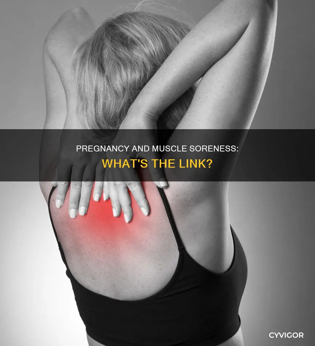 does pregnancy cause muscle soreness
