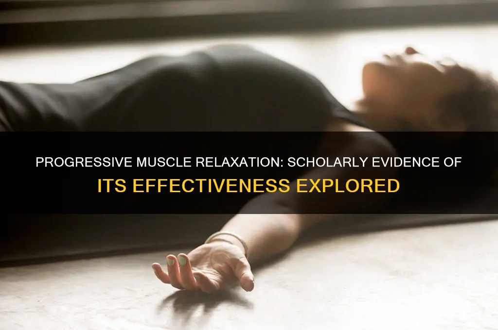 does progressive muscle relaxation works scholarly articles