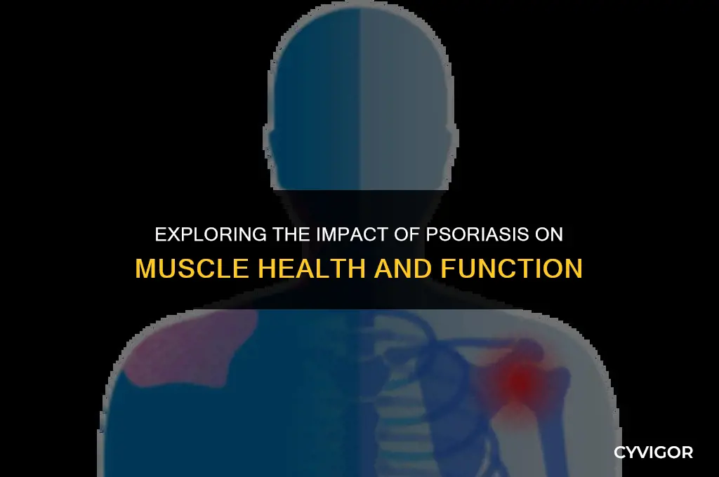 does psoriasis affect muscles