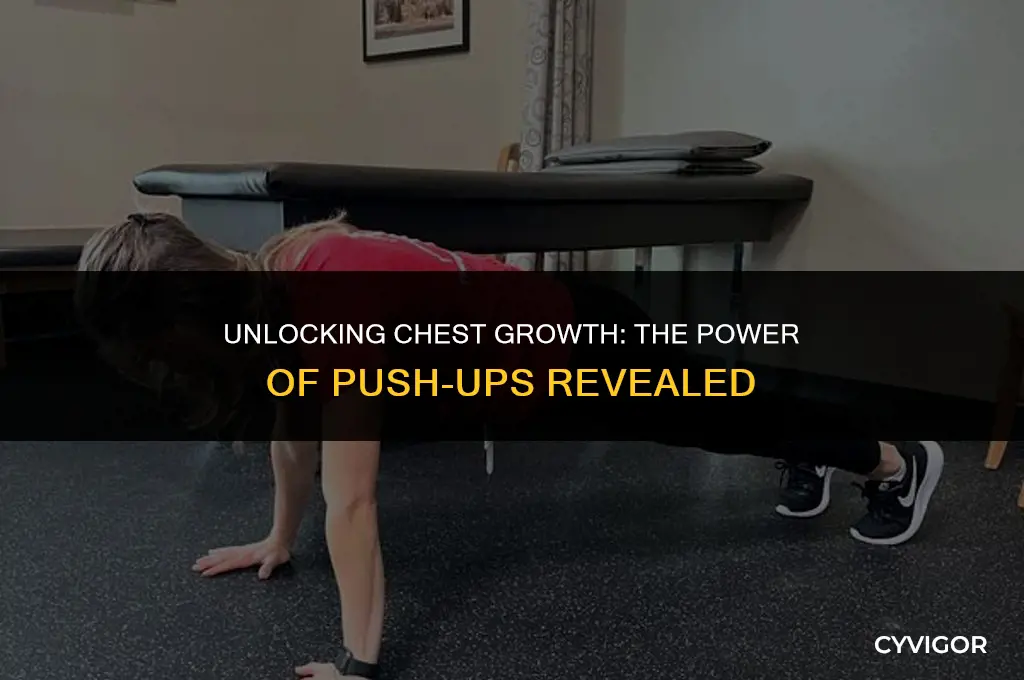 does push ups build chest muscle