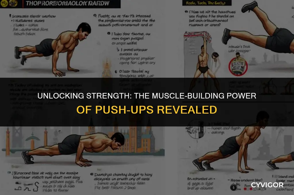 does push-ups build muscle