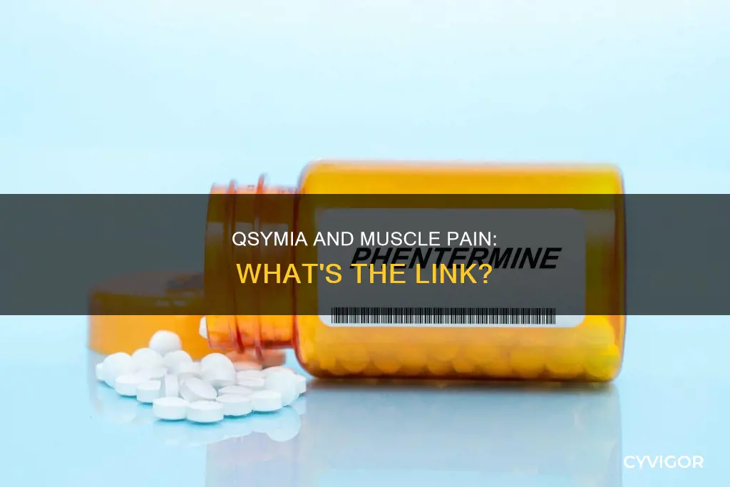 does qsymia cause muscle pain