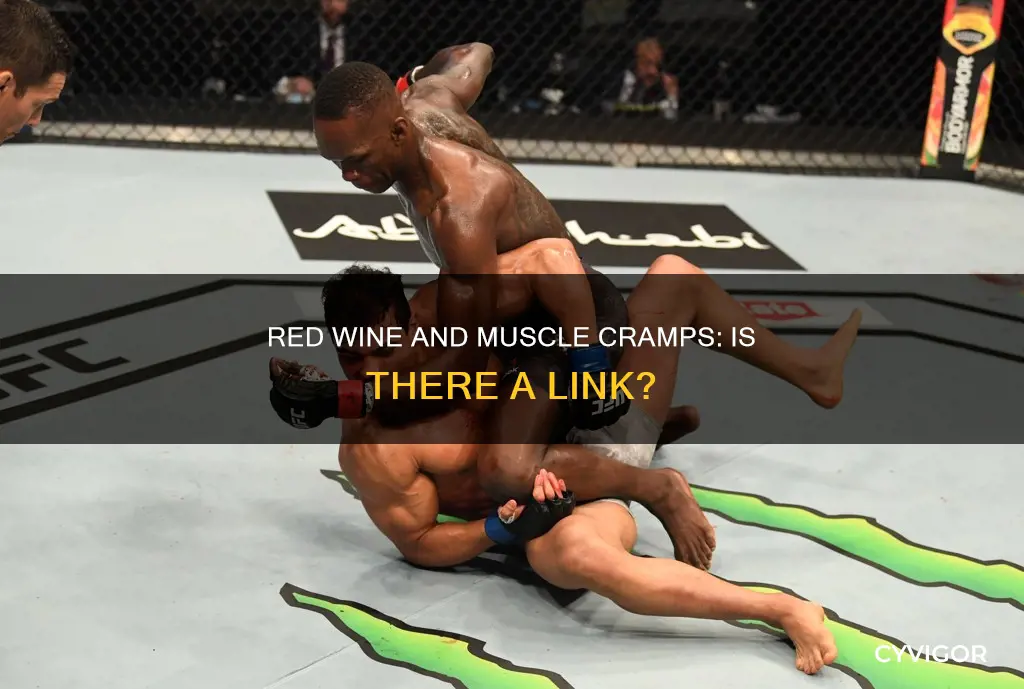 does red wine cause muscle cramps